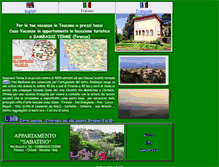 Tablet Screenshot of casa-vacanze-toscana.it